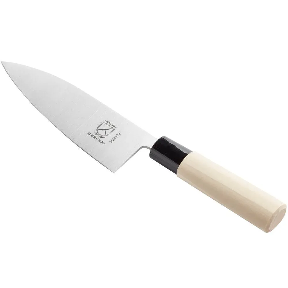 Mercer Asian Knives Collection - 6" Deba Knife - M24106