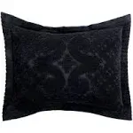 Ashton Collection 100% Cotton Tufted Unique Luxurious Medallion Design Pillow Shams - Better Trends