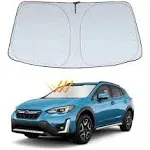 Windshield Sun Shade for Subaru Crosstrek Accessories 2024 2023 2022 2021 2020 2019 2018, Front Foldable Sunshade Sun Visor Shield Protector Cover Accessories Cab for Car