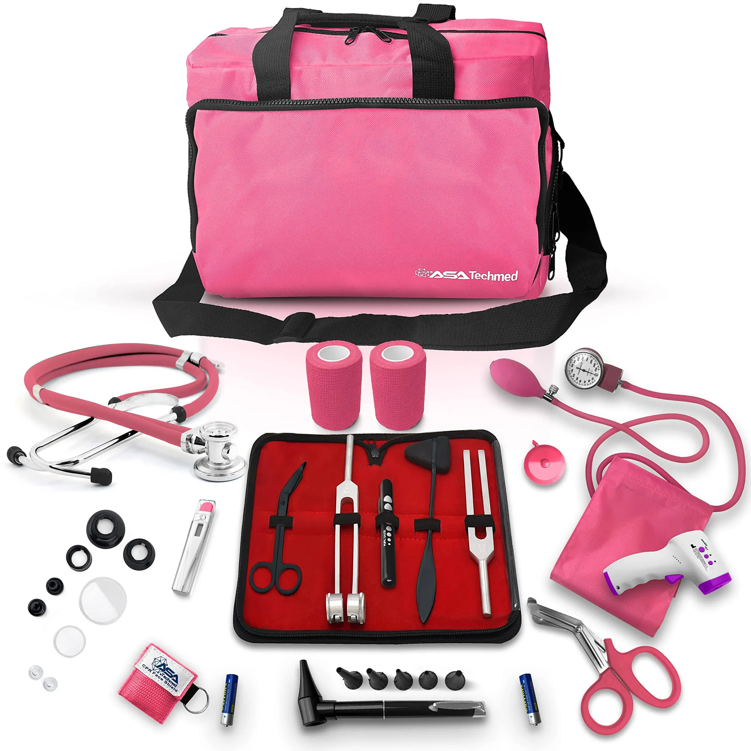 ASA Techmed Nurse Starter Kit - Stethoscope, Blood Pressure Monitor, Tuning F...