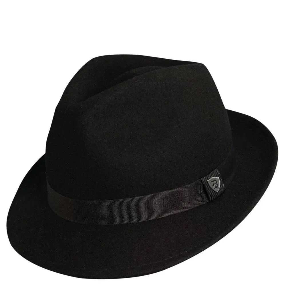 Scala Men's Wool Felt Fedora Hat DF42