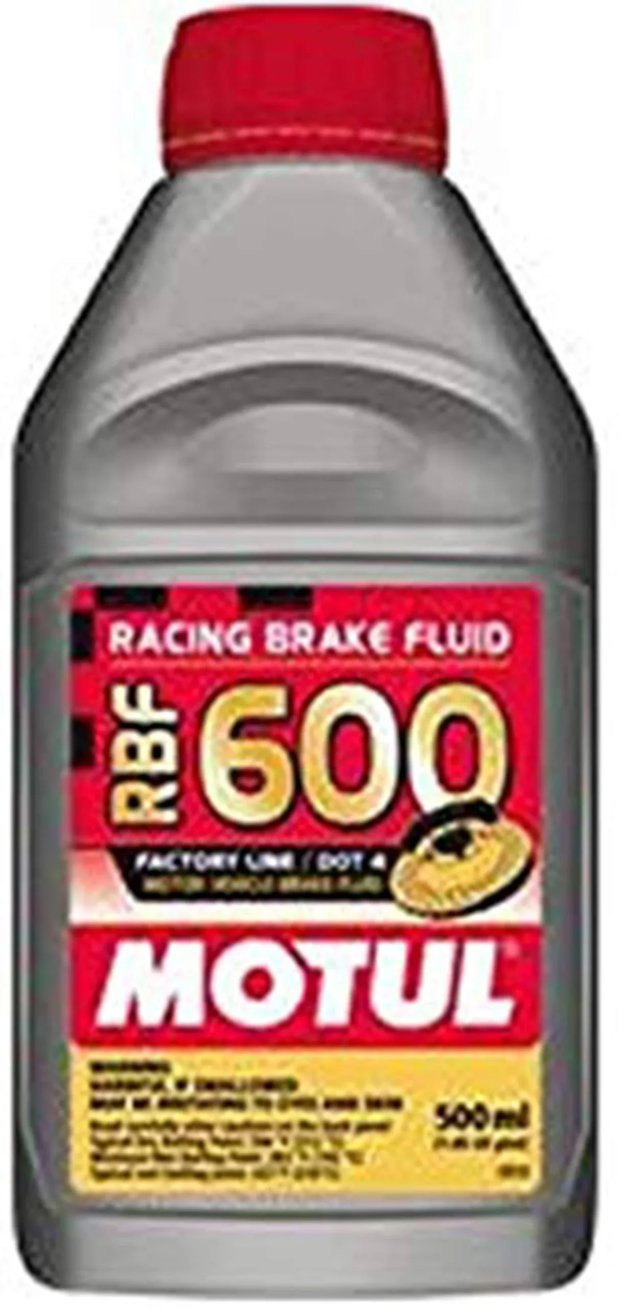 Motul RBF 600 Dot 4 Synthetic Factory Line Racing Brake Fluid