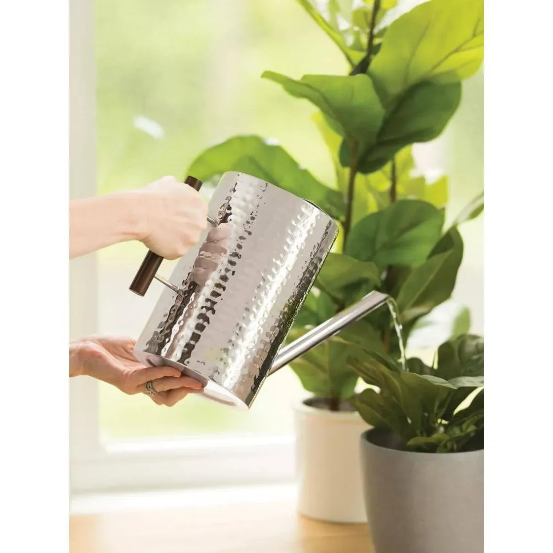 Gardener's Supply Company Stainless Steel Watering Can