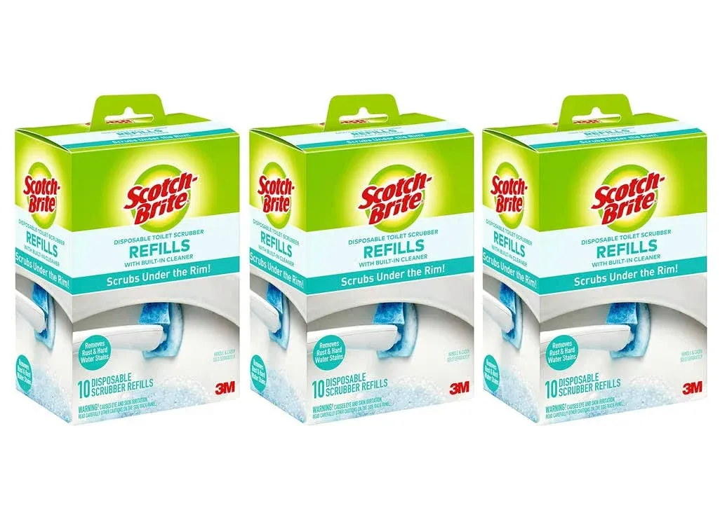 3M Toilet Scrubbr RFL 10pk