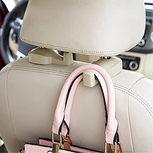 IPELY Universal Car Vehicle Back Seat Headrest Hanger Holder Hook for Bag Pur...