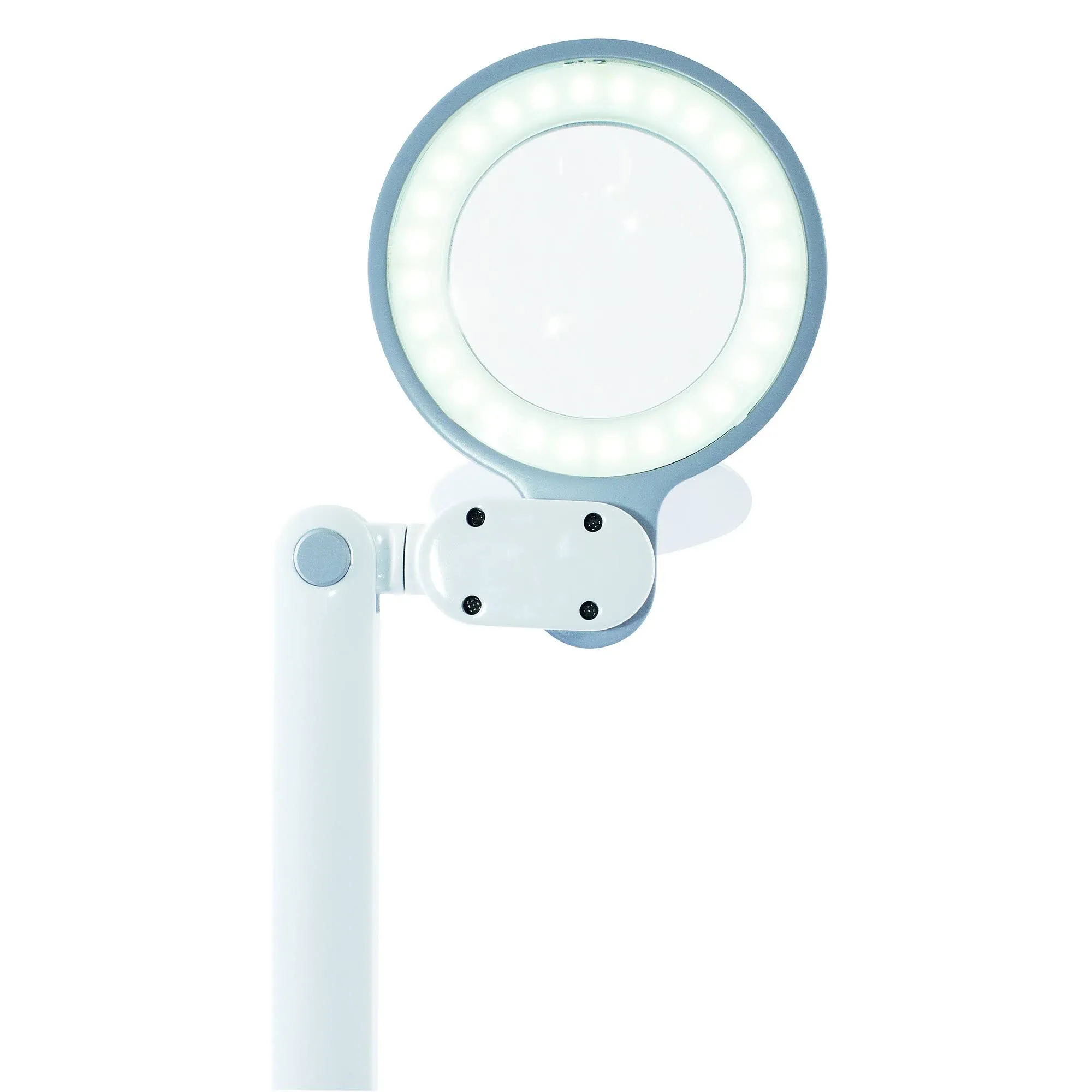 OttLite Space-Saving LED Magnifier Desk Lamp (G9751C-FFP)