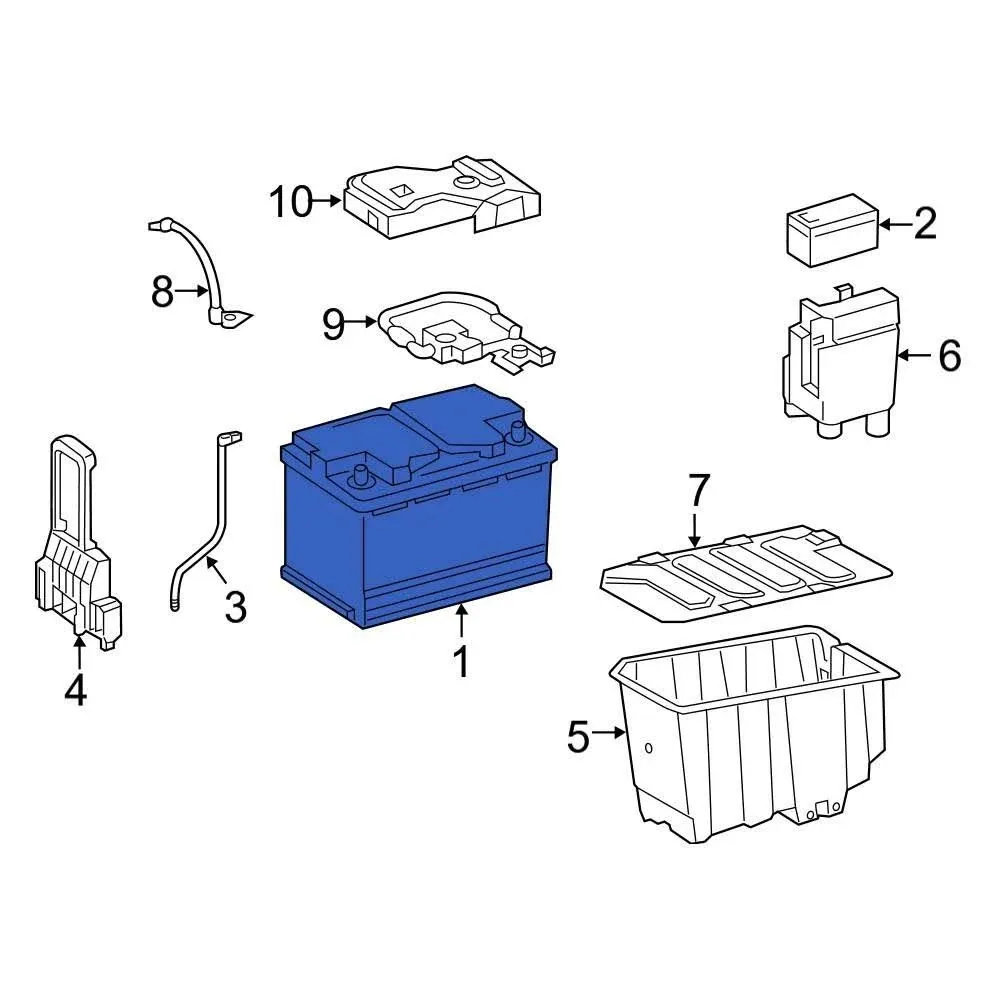 Genuine Parts Company Battery