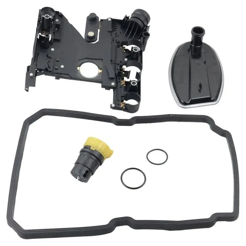 1402710080 Transmission Conductor Plate & Filter & Gasket & Connector Adapter Kit Replacement for Mercedes C240/C320 ML500 S430 SLK320 722.6 1