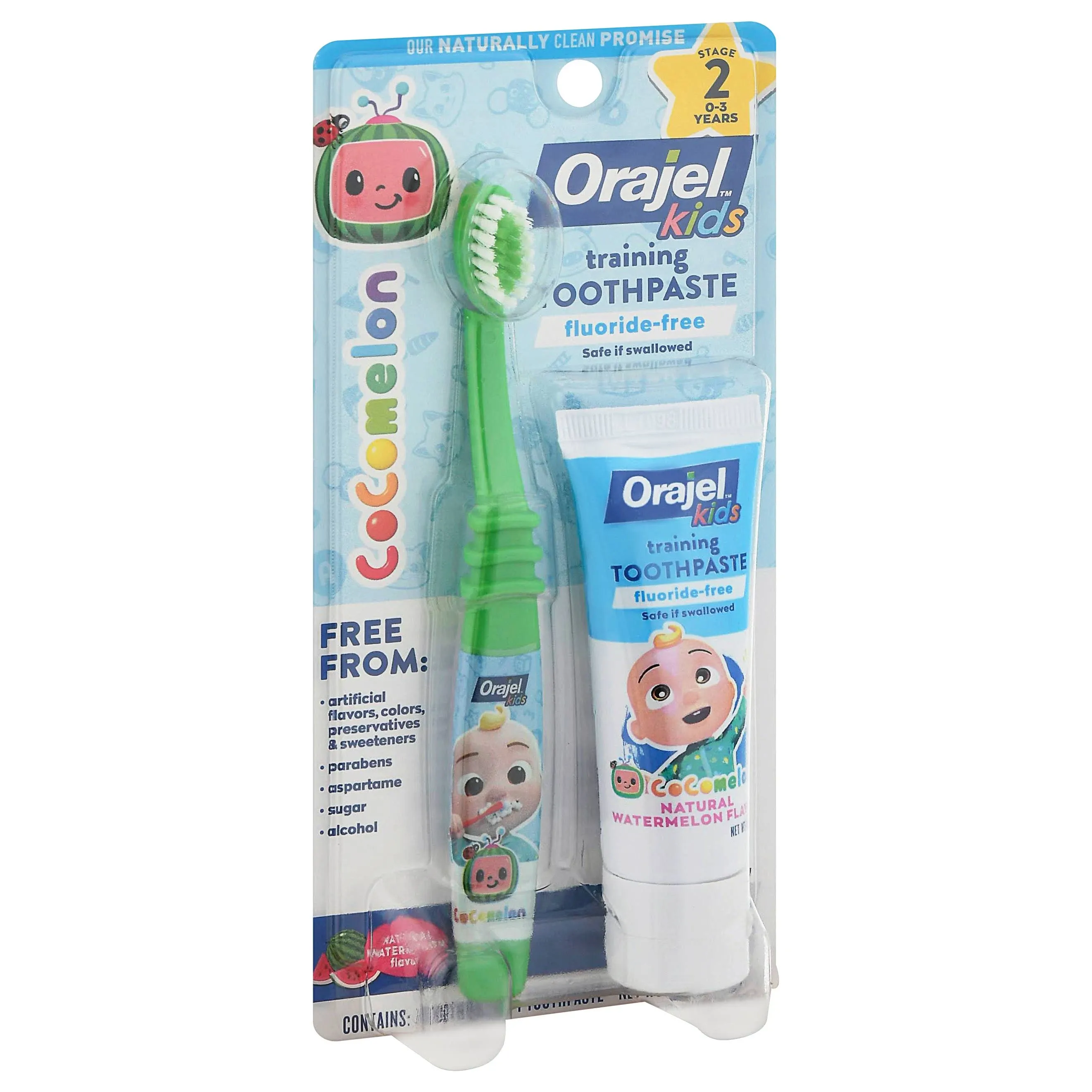 Orajel Kids Training Toothpaste Fluoride-Free CoComelon, 28.3g