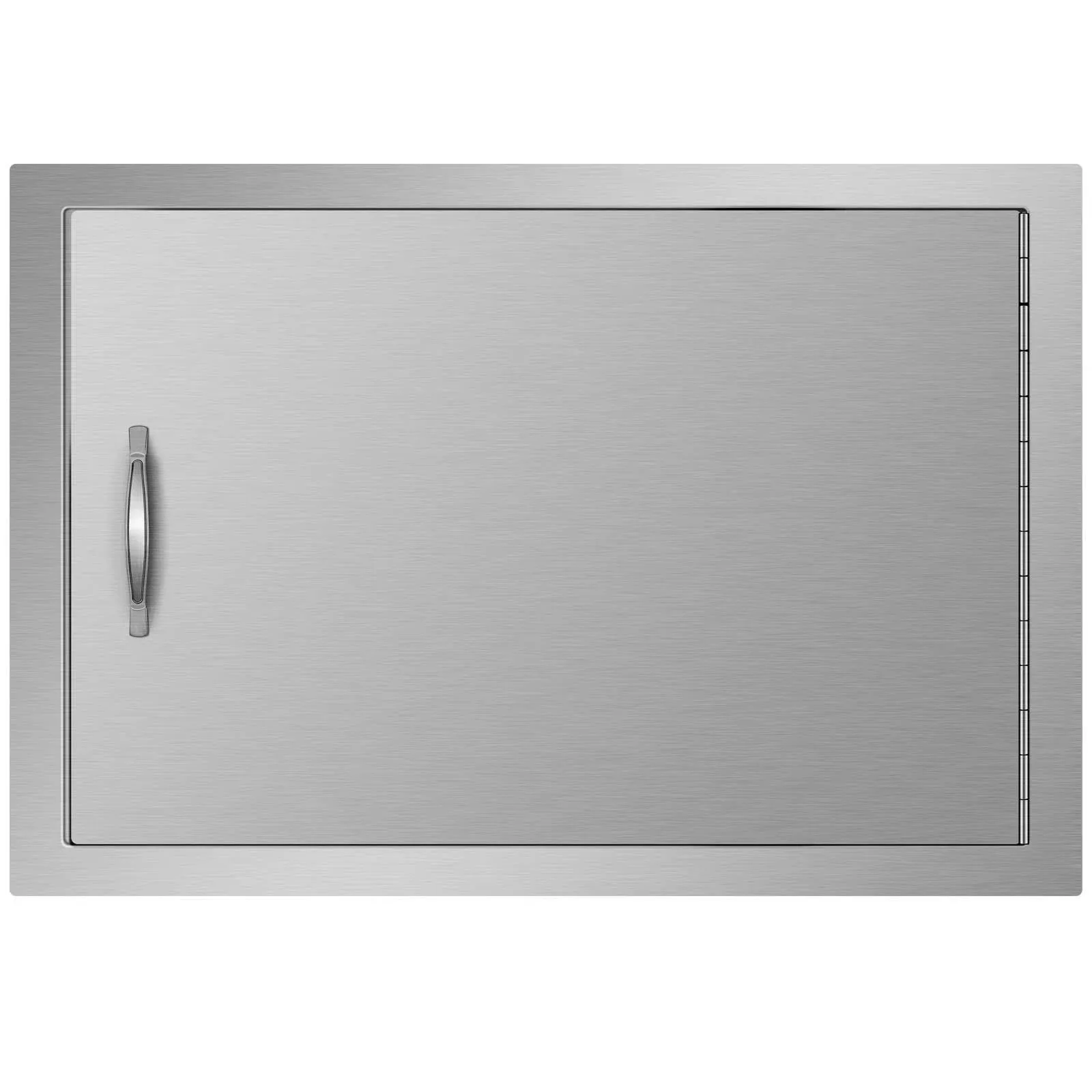 VEVOR BBQ Access Door 24W x 17H Inch, Horizontal Single BBQ Door Stainless Steel, Outdoor Kitchen Doors for BBQ Island, Grill Station, Outside Cabinet