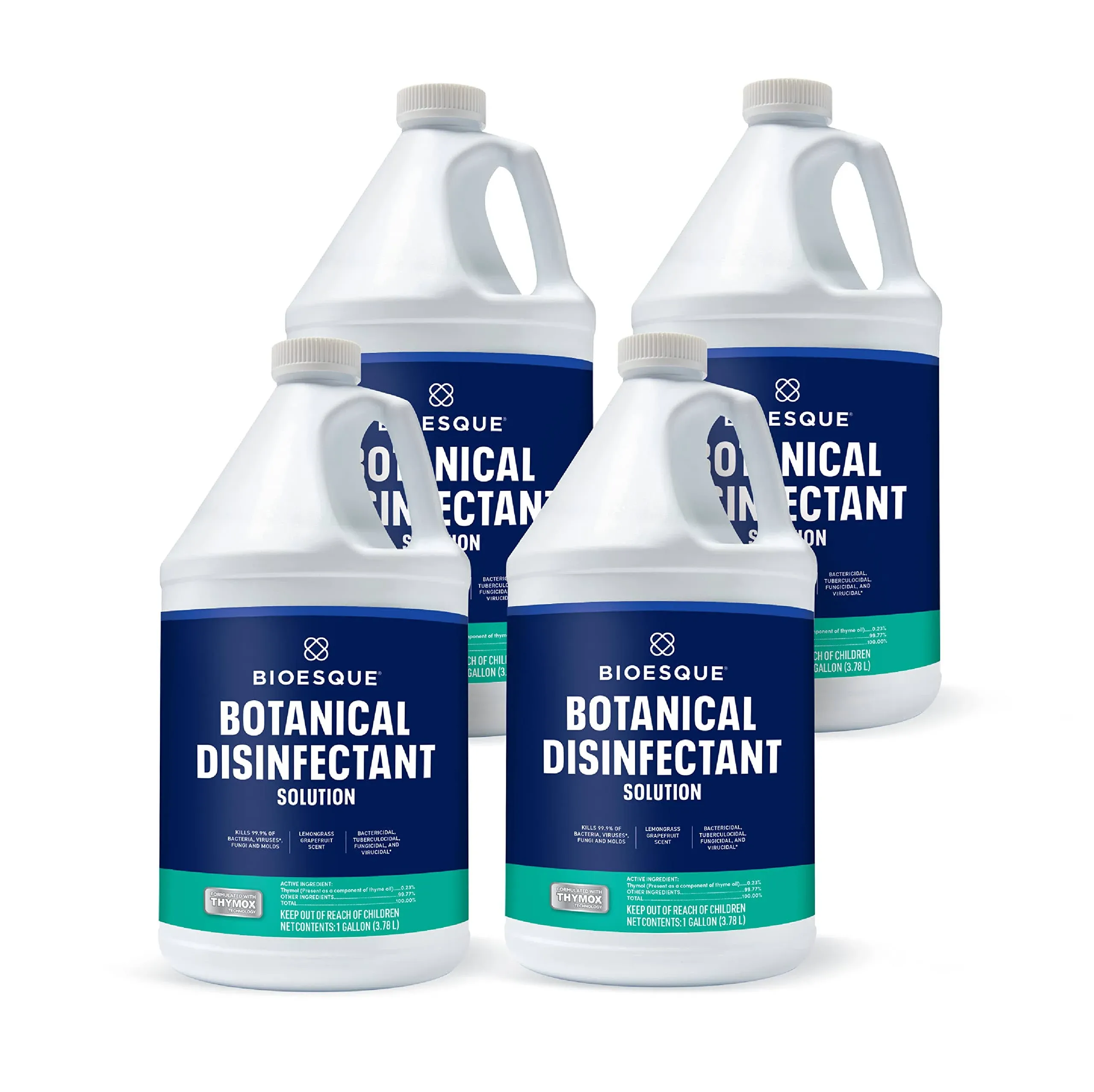 Bioesque Botanical Disinfectant Solution Case of 4 Gallons