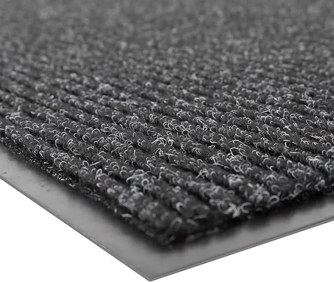 Notrax 109S0035CH Carpeted Entrance Mat, Charcoal, 3ft.x5ft.