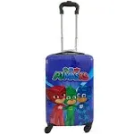 Fast Forward PJ Mask Suitcase for Kids, Kids Luggage Toddlers, Masks 