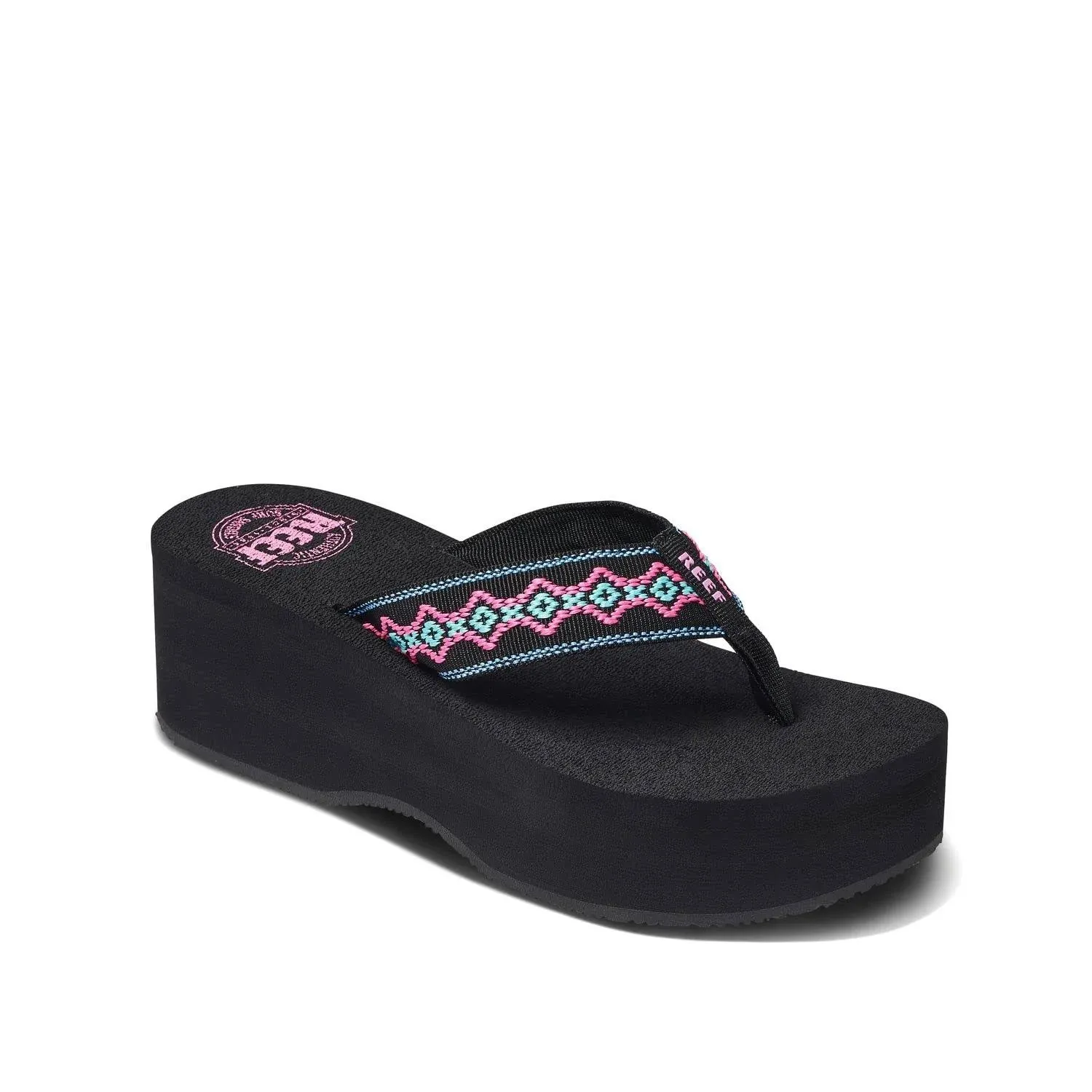 Reef Womens Sandy Hi Black Malibu 7