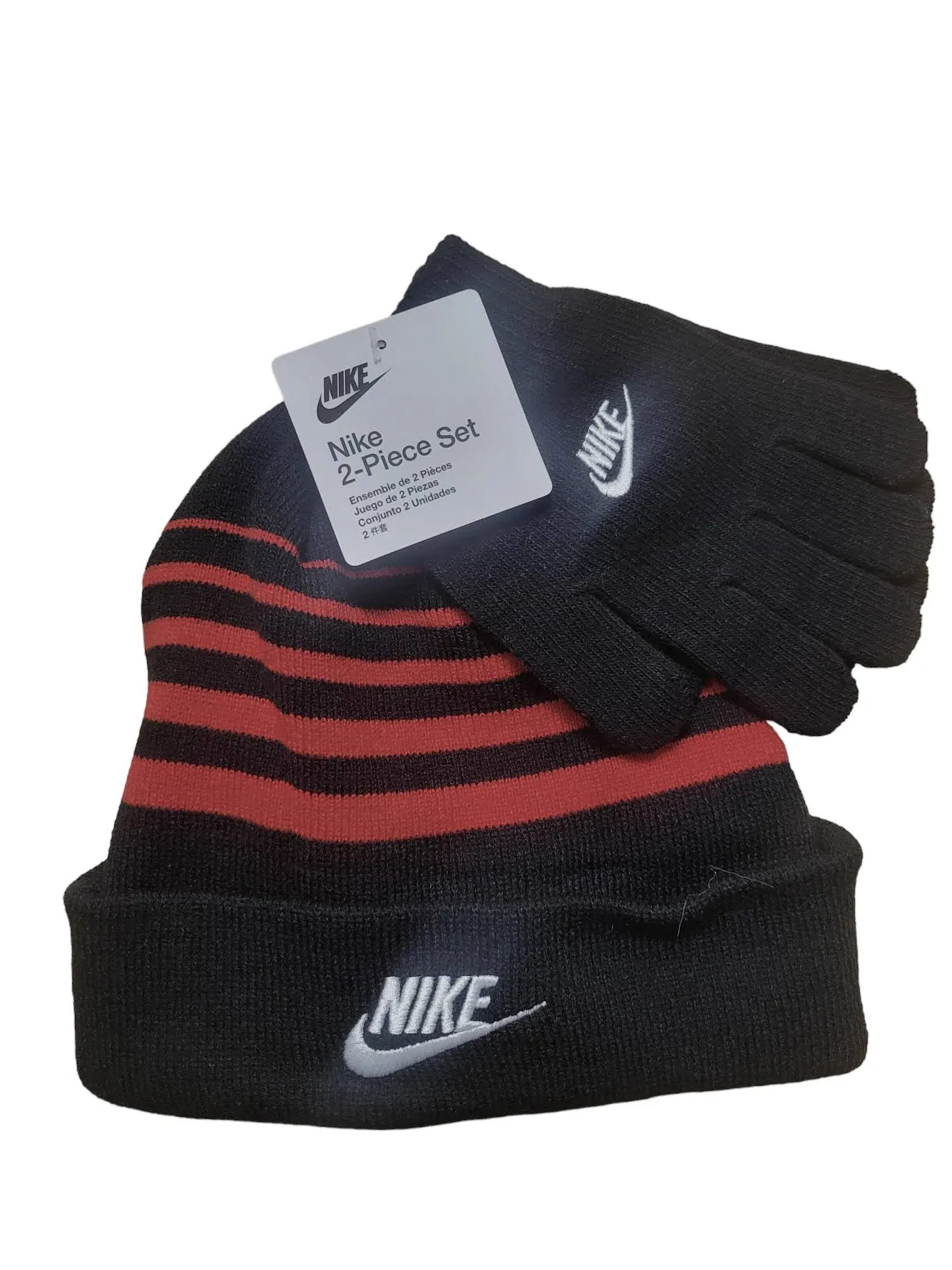 Boys 8-20 Nike Beanie & Gloves 2-Piece Set