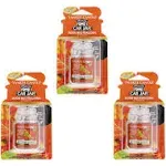 Yankee Candle Autumn Leaves Car Jar Ultimate Hanging Odor Neutralizing Air Freshener Scent (Pack of 3)