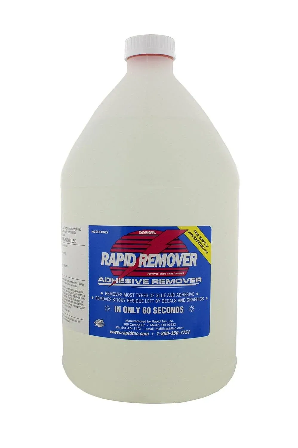 Rapid Tac Rapid Adhesive Remover, 1 Gallon