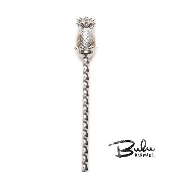 Bulu™ Pineapple Barspoon - Stainless Steel / 33.5cm