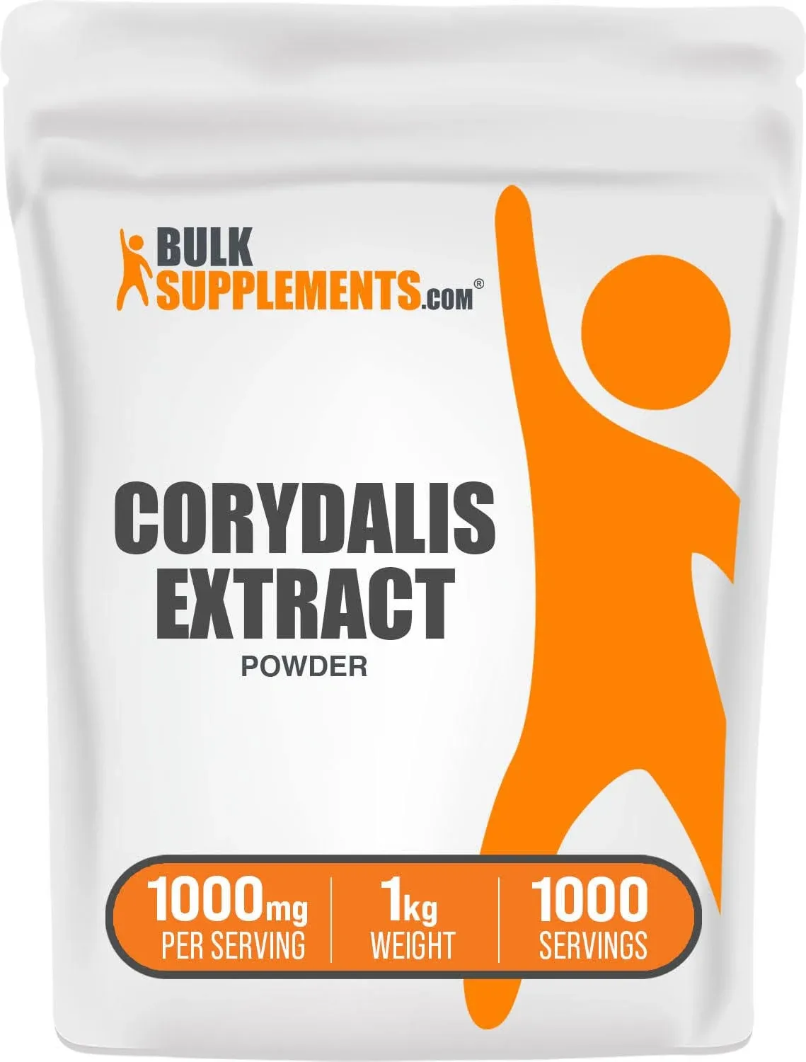 BulkSupplements.com Corydalis Extract Powder - Corydalis Root Extract, Corydalis Powder - Herbal Supplement, Vegan & Gluten Free, 1000mg per Serving, 1kg (2.2 lbs) (Pack of 1)