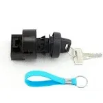 QAZAKY Ignition Key Switch Compatible with Polaris Sportsman 300 325 400 450 500 ...