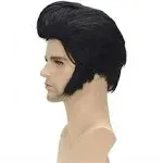 Men Wigs Black Short Cosplay Costumes Wigs Man Wig