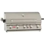 Bull Brahma 38 Inch Natural Gas Grill with Lights and Rotisserie