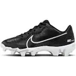 Nike Kids' Alpha Huarache Keystone 4 RM Baseball Cleats, Size 5, Black/White