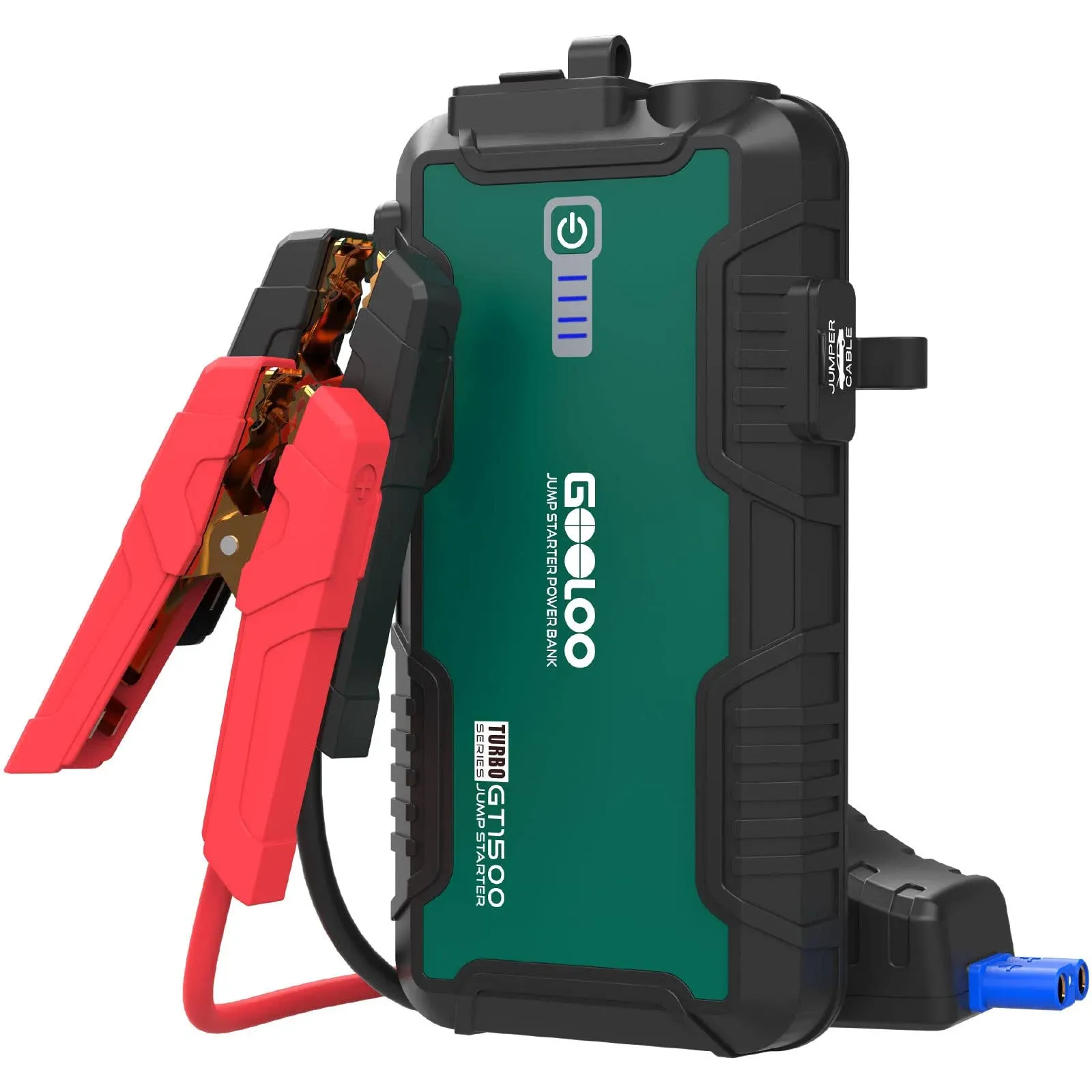 Jump Box--GOOLOO GT1500 Water & Dust Resistant, 1500A Peak Portable Lithium Battery Jump Starter. for Up to 8.0L Gas or 6.0L Diesel Engine