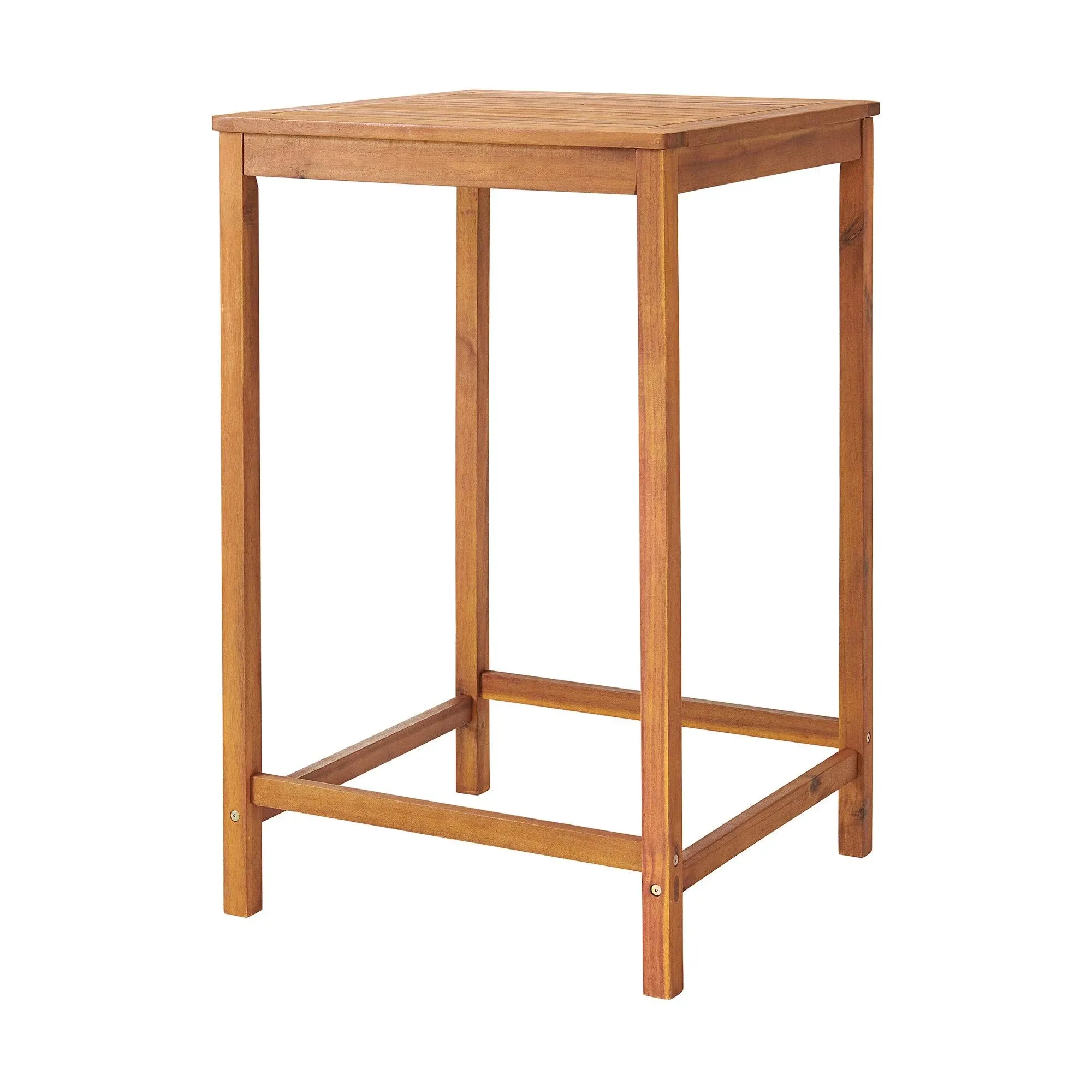 Honey Acacia Wood Bar Height 3-pc. Bistro Set | Kirklands Home