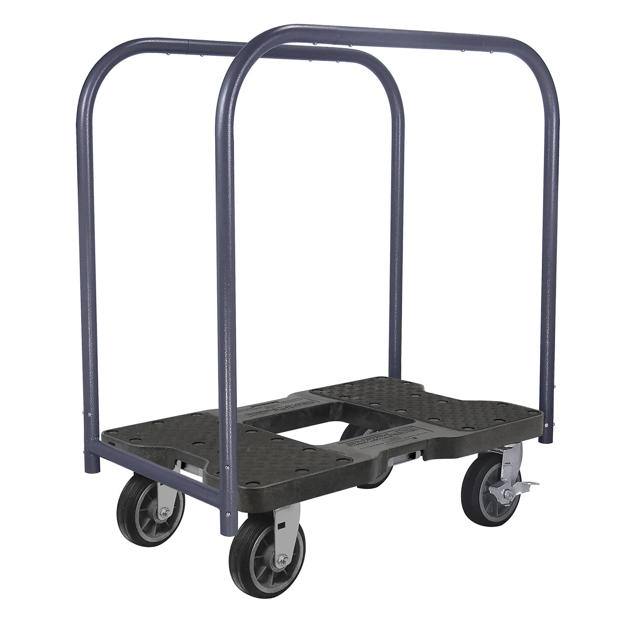 Snap-Loc 1500 lb All-Terrain E-Track Panel Cart Dolly Black Sl1500pc6b