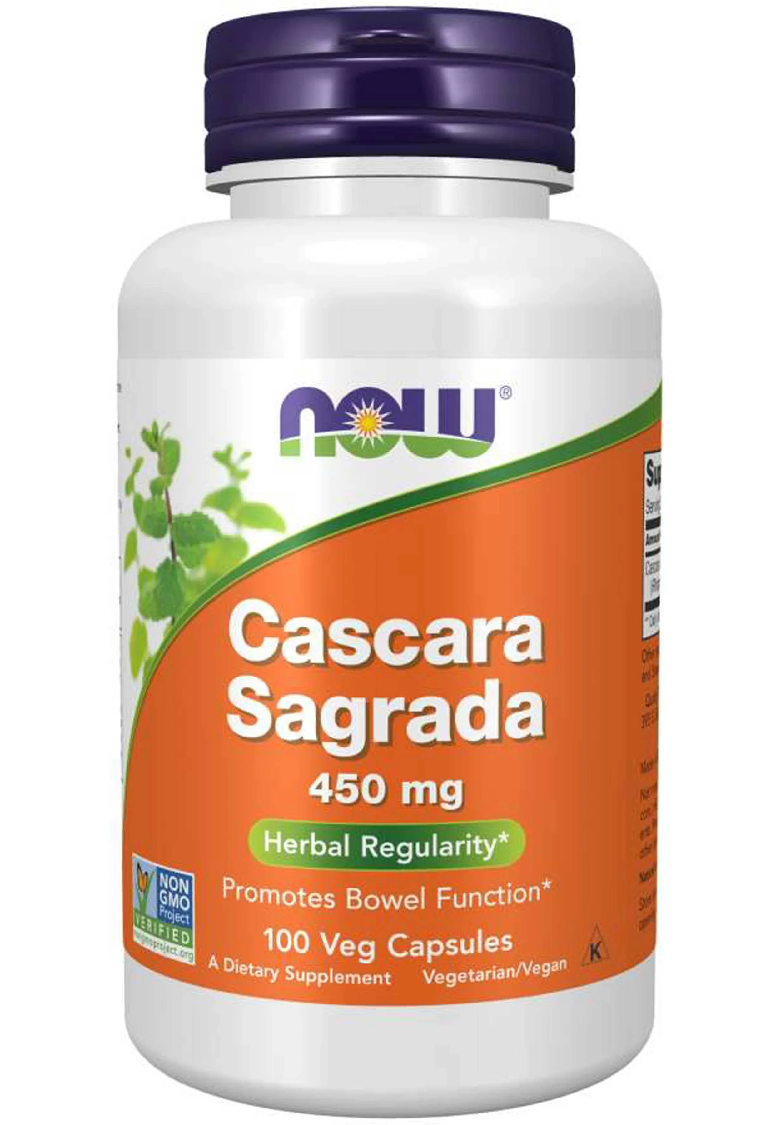 Now Cascara Sagrada 450 mg