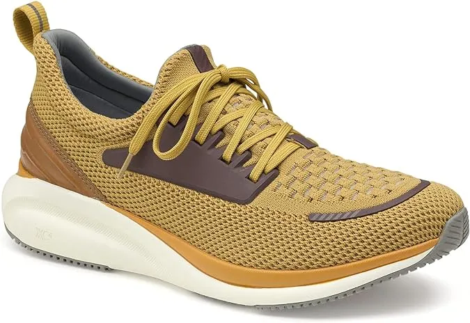 Johnston & Murphy XC4 TR1 Sport Hybrid Men's Shoes Gold Waterproof Knit/Full ...