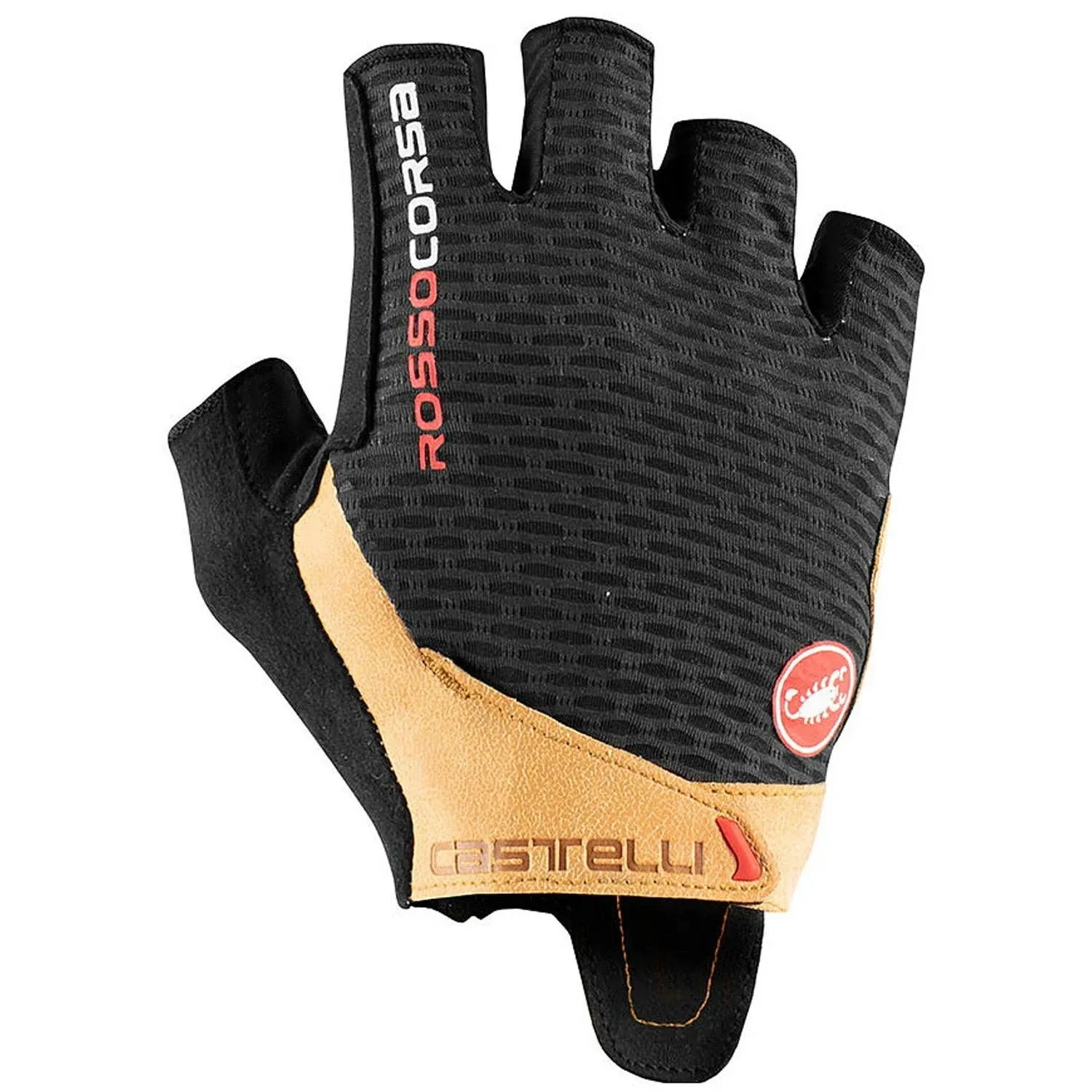 Castelli Rosso Corsa Pro V Glove - Dark Gray - L