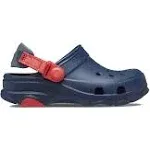 Crocs Classic All-Terrain Clog - Kids' Navy, 4.0