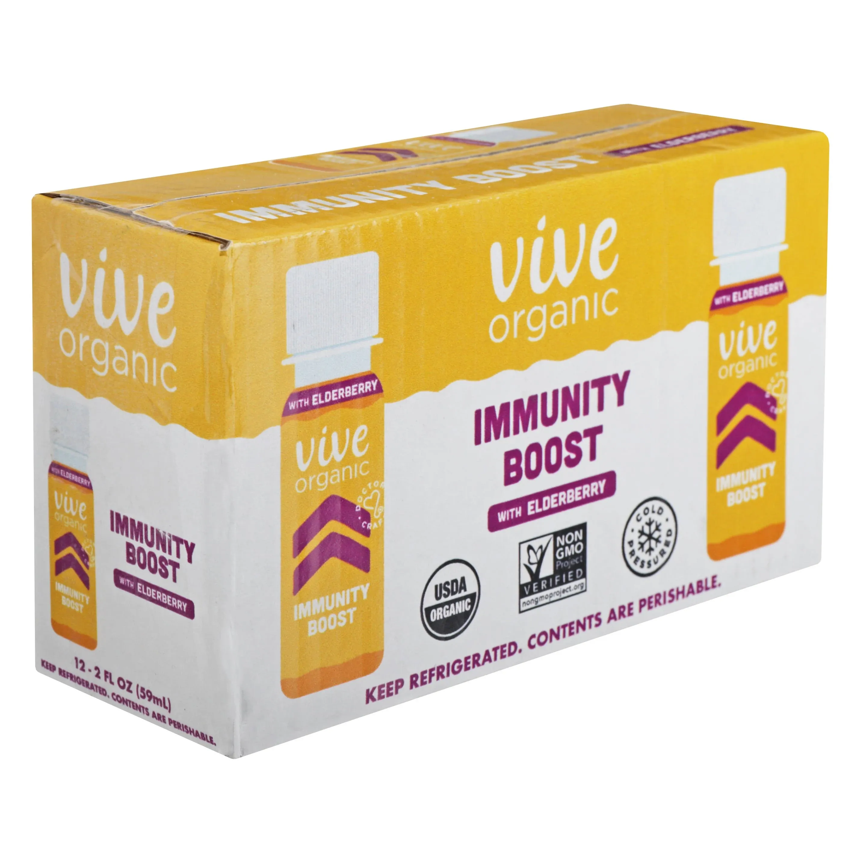 Vive Organic Wellness Shots, Original, Immunity Boost, Value Pack - 4 pack, 2 fl ...