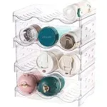 Water Bottle Organizer Storage Organizer4 Tier 12 Containers Stackable Kitchen P