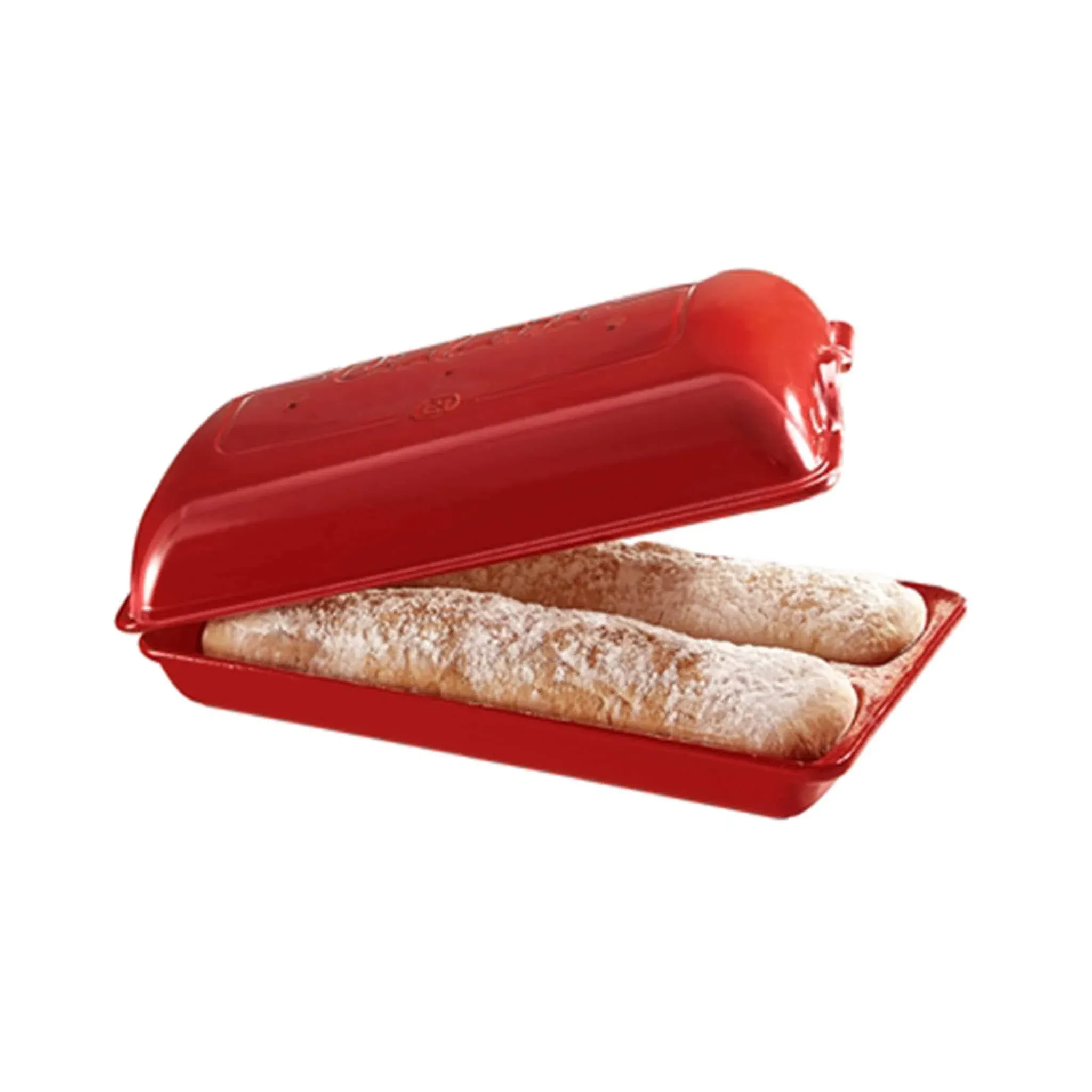 Emile Henry Ciabatta Bread Baker | Burgundy