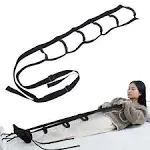 KkaFFe Bed Ladder assist, Bed Ladder Straps with Handles, 6 Handle Bed Ladder Straps, Multi Handle Pregnant Awakening Aids, Pull Up Assist Device