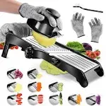 Masthome Mandoline Adjustable Stainless Steel Food Slicer