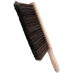 OAKART Hand Brush Soft Bristles Oiled Beech Wood Handle Small 14 Inch Long (Gray)