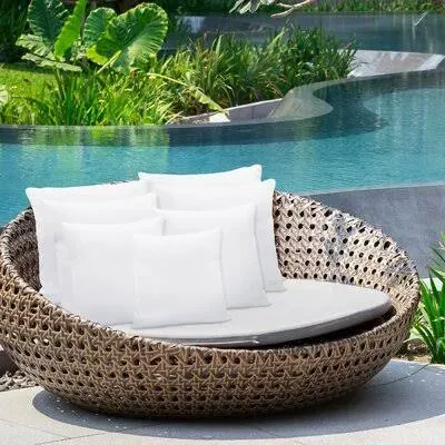 Pal Fabric Outdoor Patio Backyard Beach Water Resistant Square Sham Pillow ...