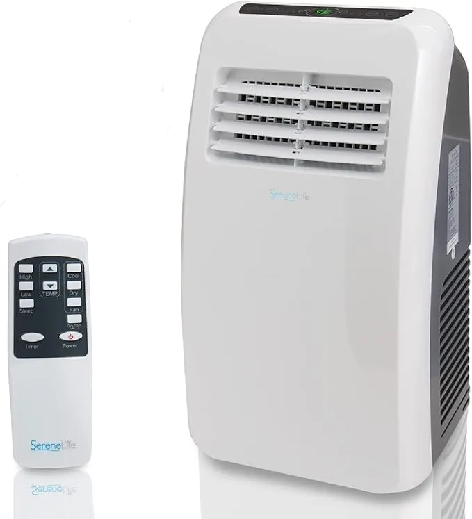 SereneLife 3-in-1 Portable Air Conditioner with Dehumidifier