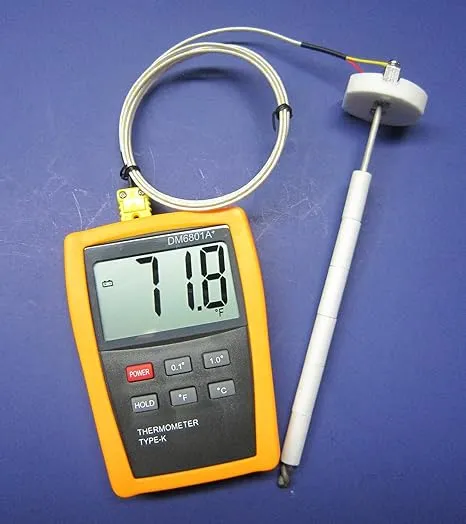 High Temperature Ktype Thermocouple Sensor Ceramic Kiln Furnace With Connector P