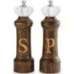 Mud Pie Door Knob Salt Pepper Grinder Set