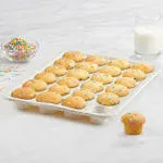 Silicone Muffin Pan, 12 Cups, Gray Blue Pink, BPA Free, Dishwasher Safe, Nonstick, Perfect for Baking Cakes, Cupcakes, Cookies