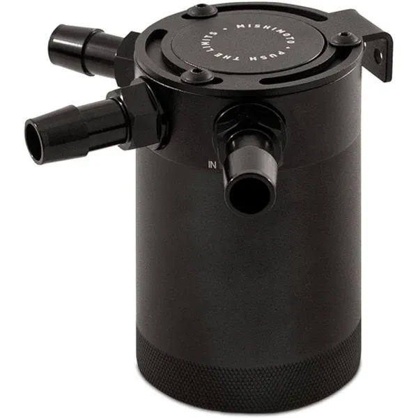 Mishimoto Compact Baffled Oil Catch Can MMBCC-CBTHR