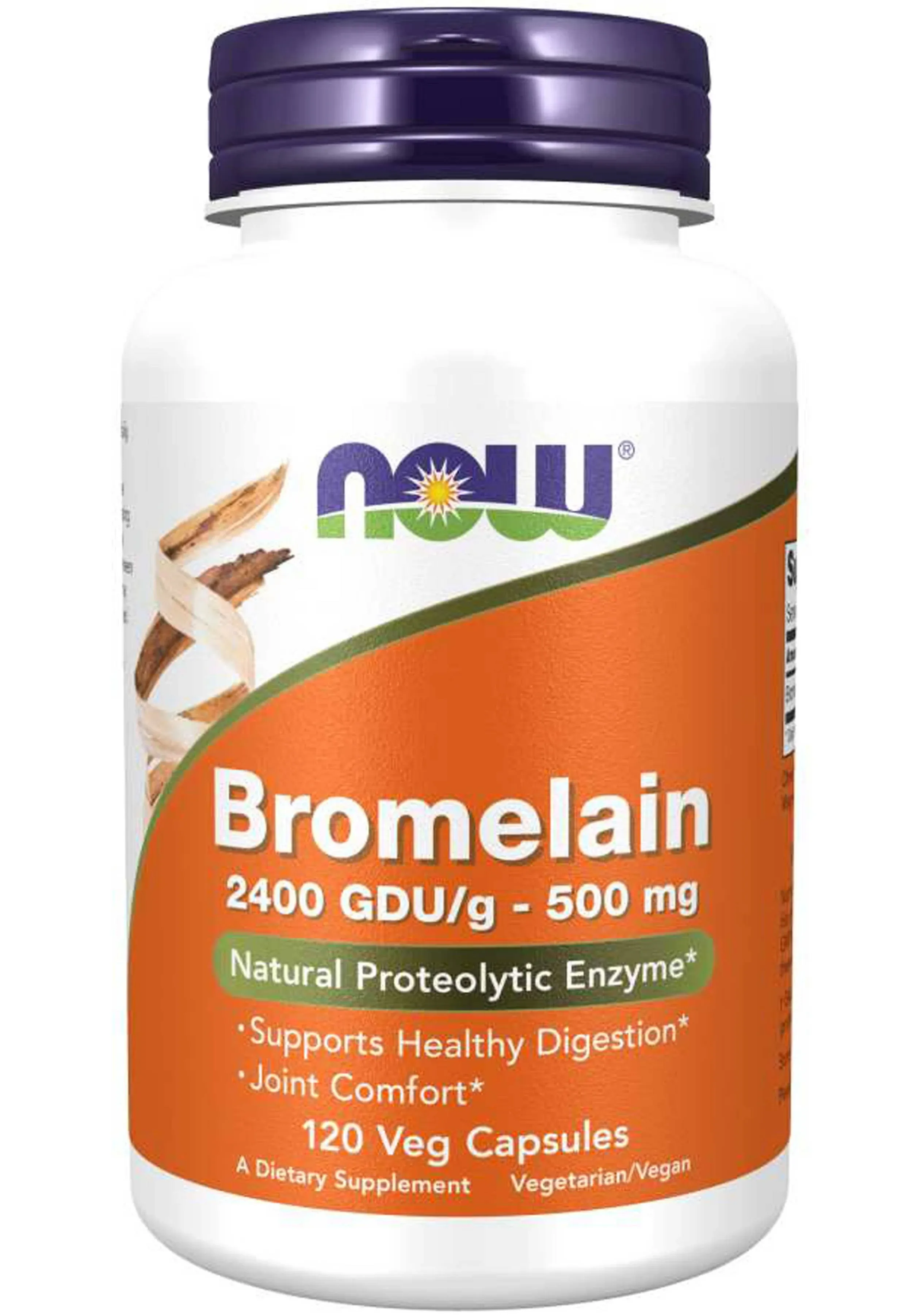 Now Foods Bromelain 500 mg - 120 Capsules