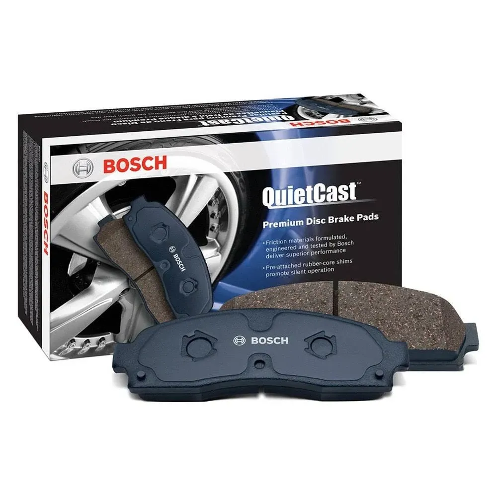 Bosch® BC815A Front 2-Wheel Set Ceramic Brake Pads, Quietcast Premium Series