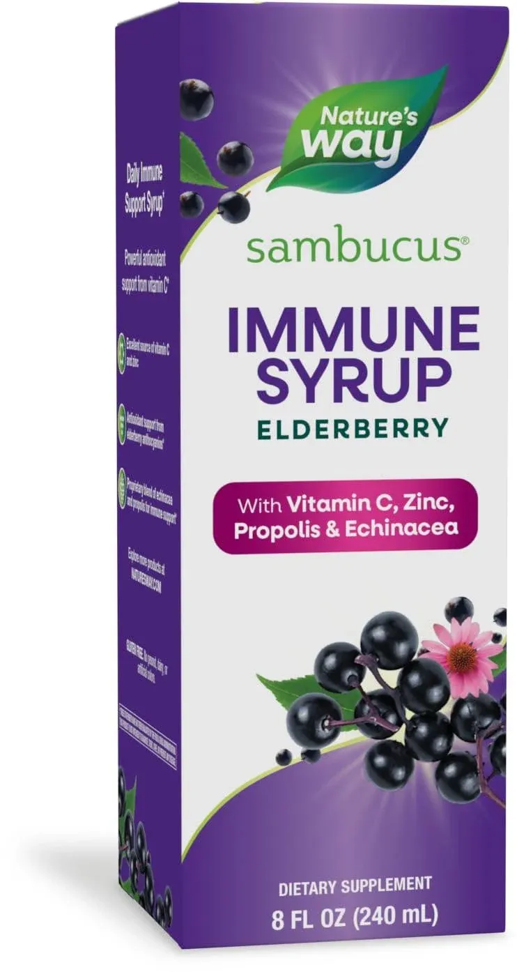 Nature's Way - Sambucus Immune Syrup - 8 fl Ounce