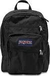 Mochila Big Student Jansport Color Graphite grey Diseño de la tela Liso